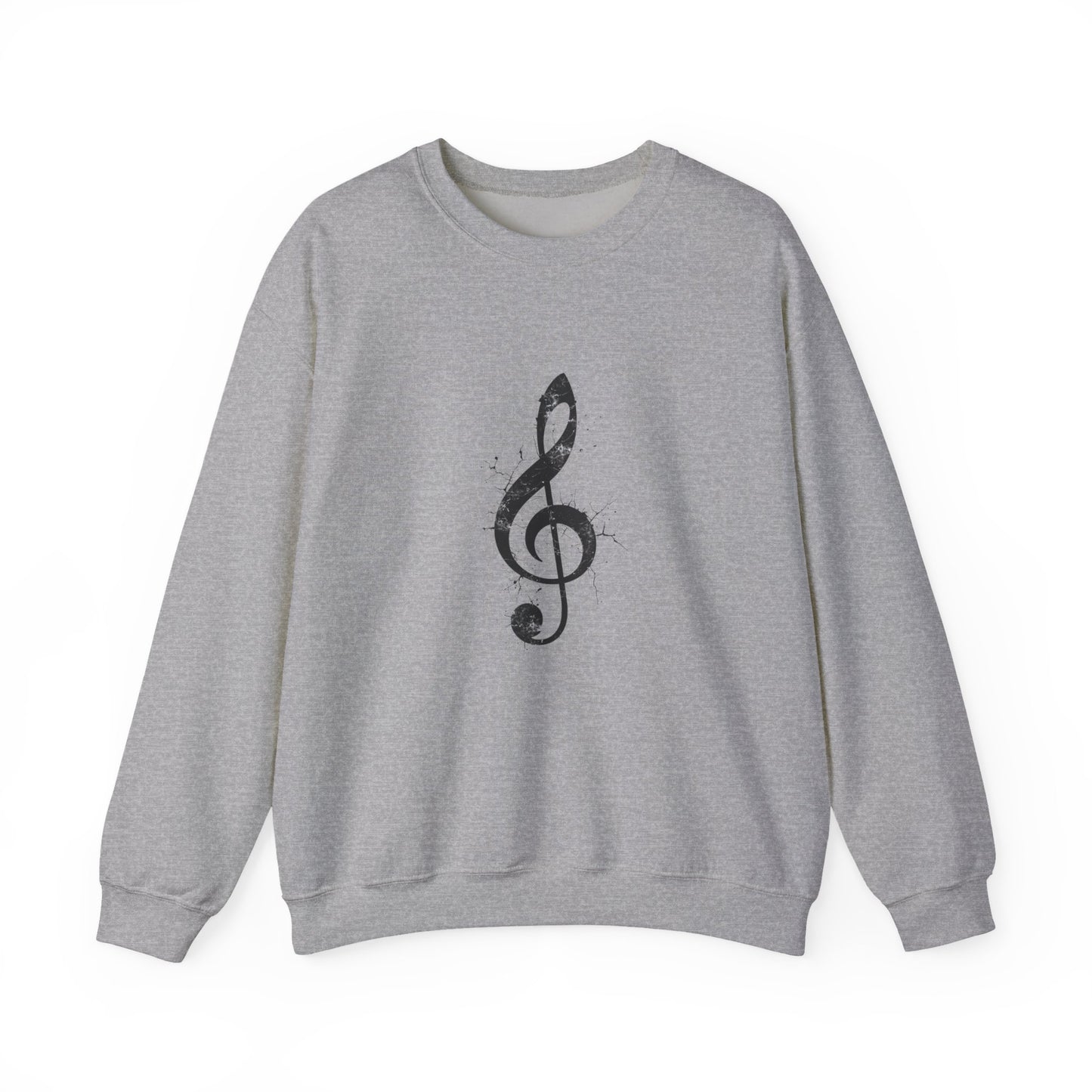 Music Lover Treble Clef Crewneck Sweatshirt