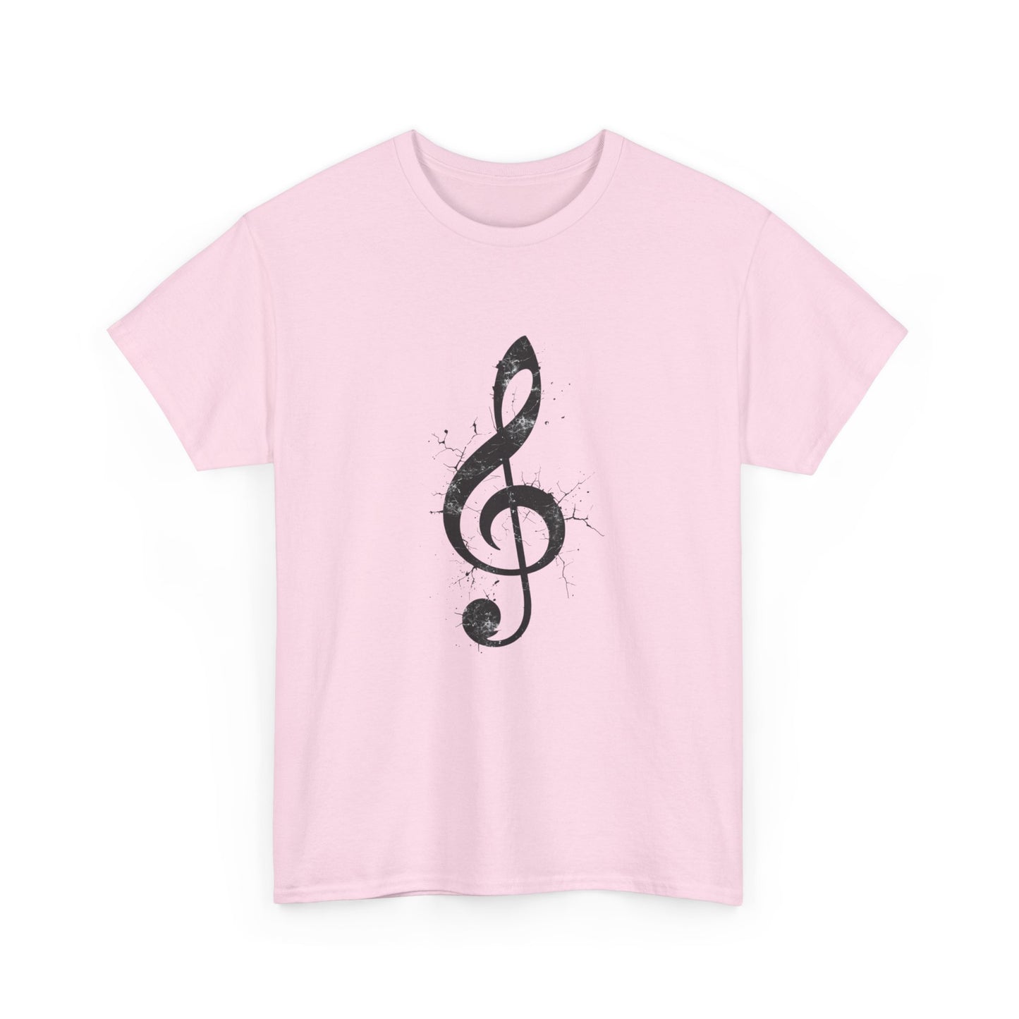 Treble Clef Music T-Shirt — Vintage Ink Note Tee for Musicians