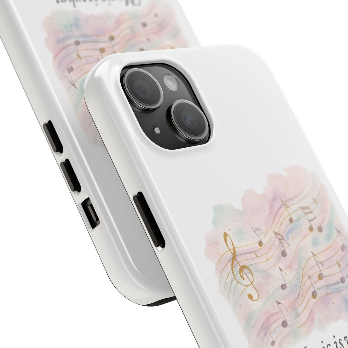 Music Quote Tough Phone Case — "Music is what feelings sound like"