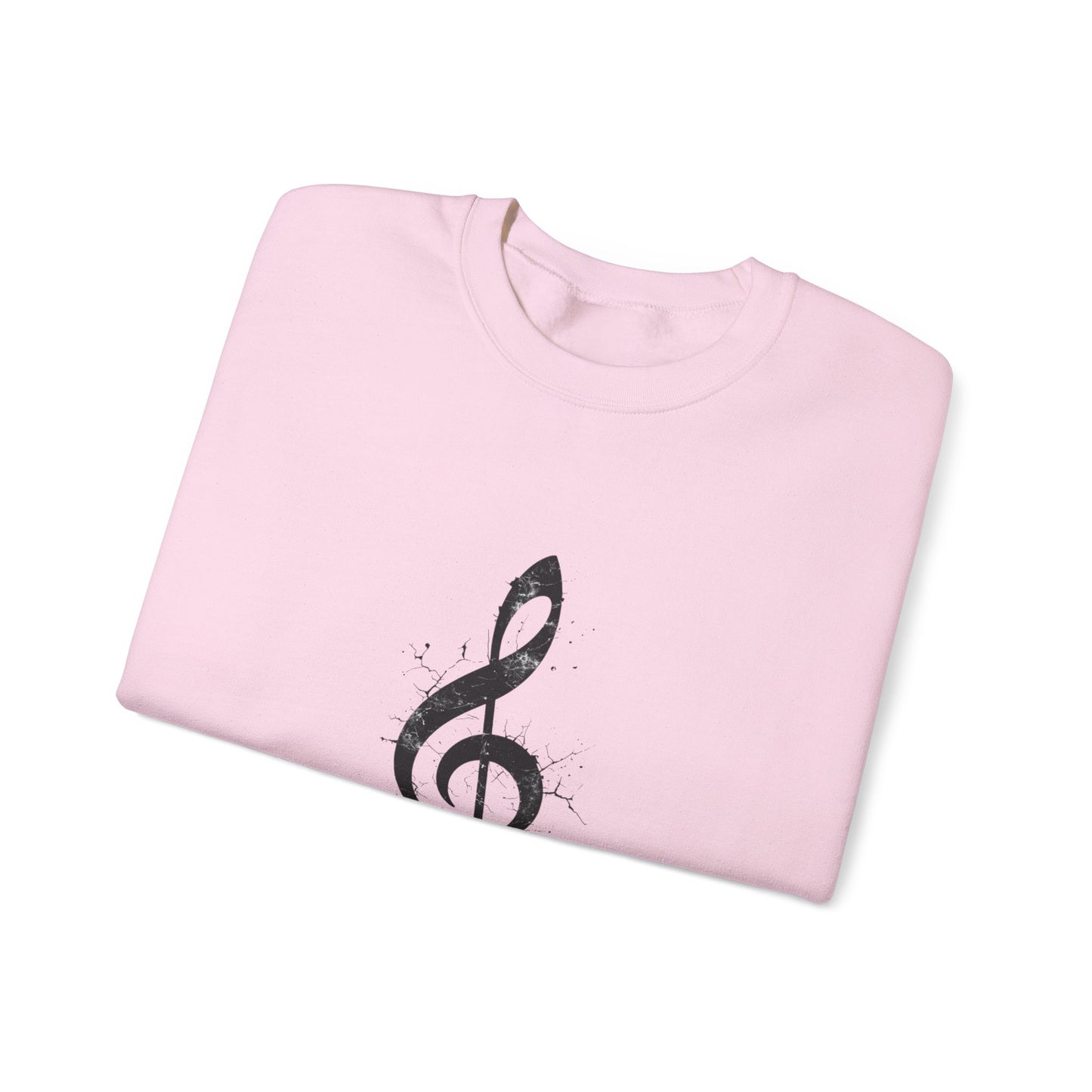 Music Lover Treble Clef Crewneck Sweatshirt