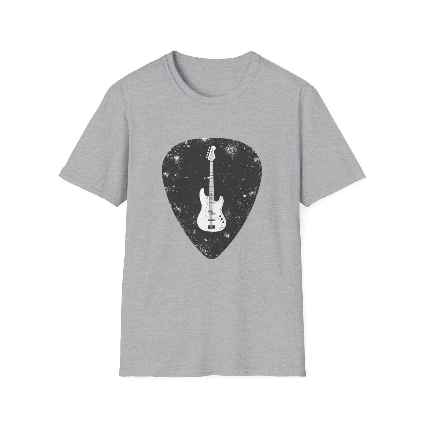 Guitar Pick Tee — Vintage Electric Guitar Graphic T-Shirt