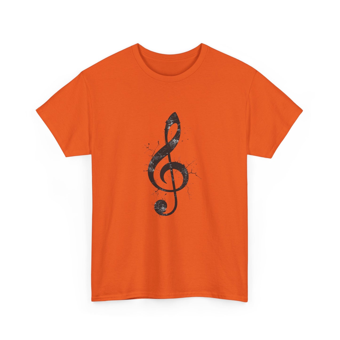 Treble Clef Music T-Shirt — Vintage Ink Note Tee for Musicians