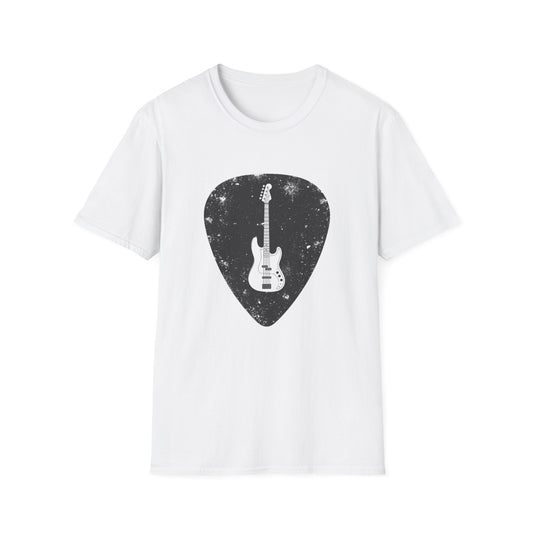 Guitar Pick Tee — Vintage Electric Guitar Graphic T-Shirt