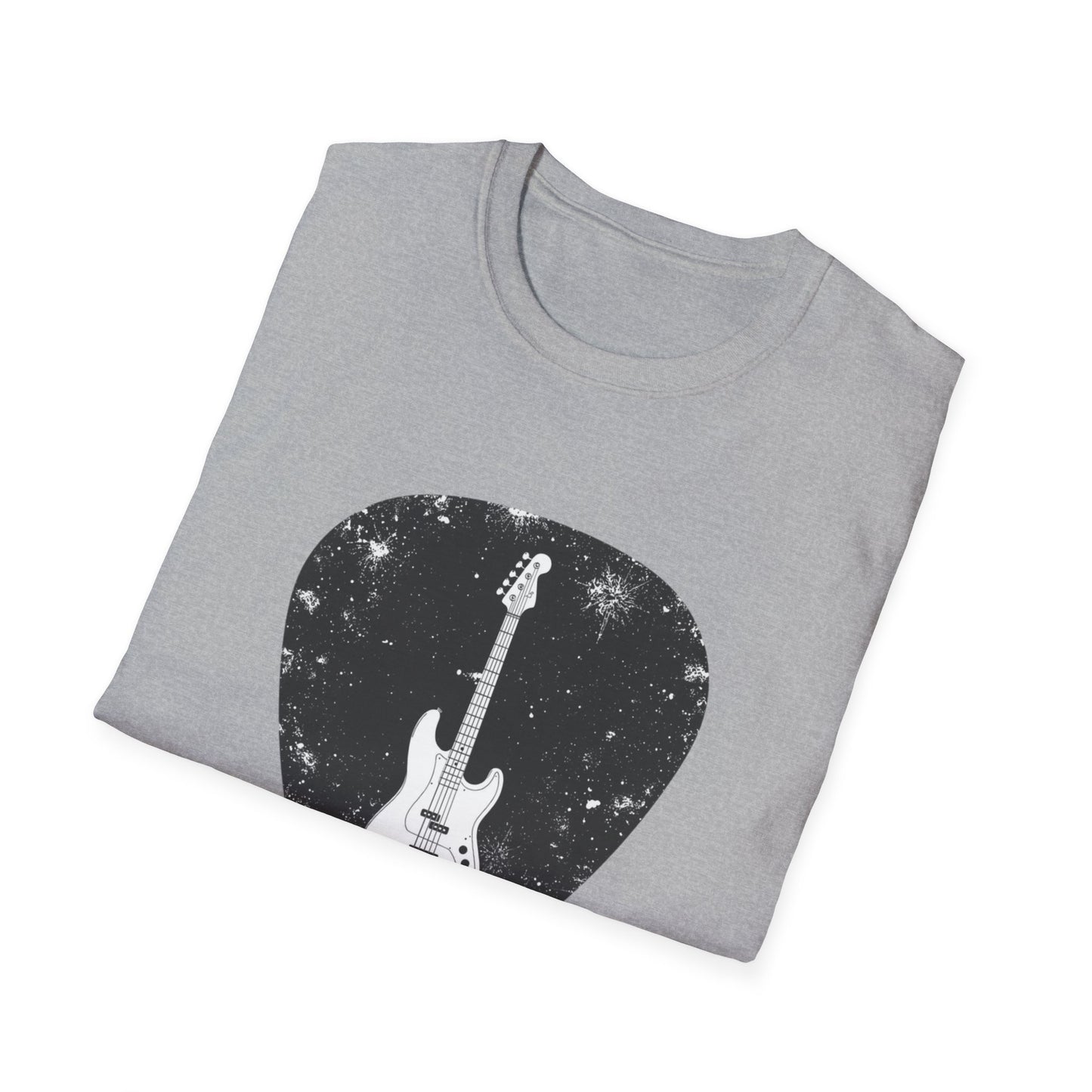 Guitar Pick Tee — Vintage Electric Guitar Graphic T-Shirt