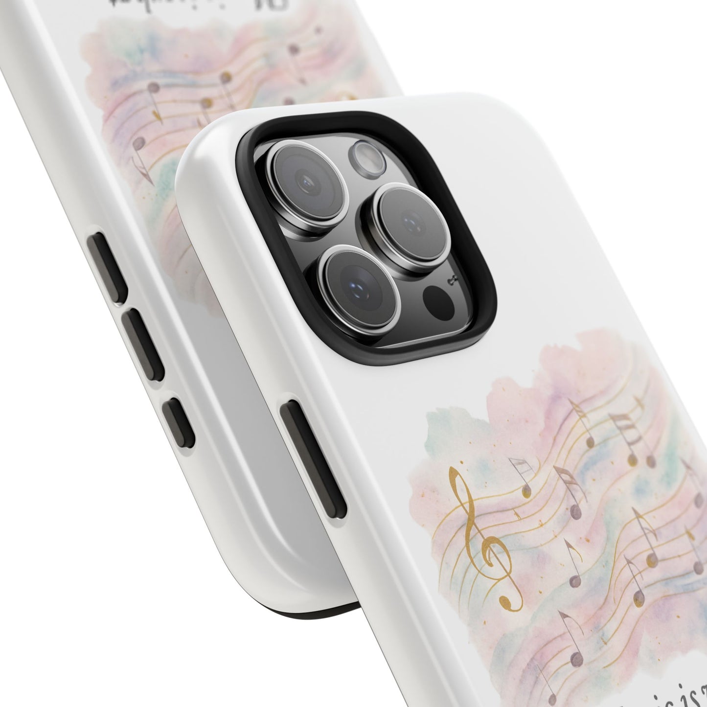 Music Quote Tough Phone Case — "Music is what feelings sound like"