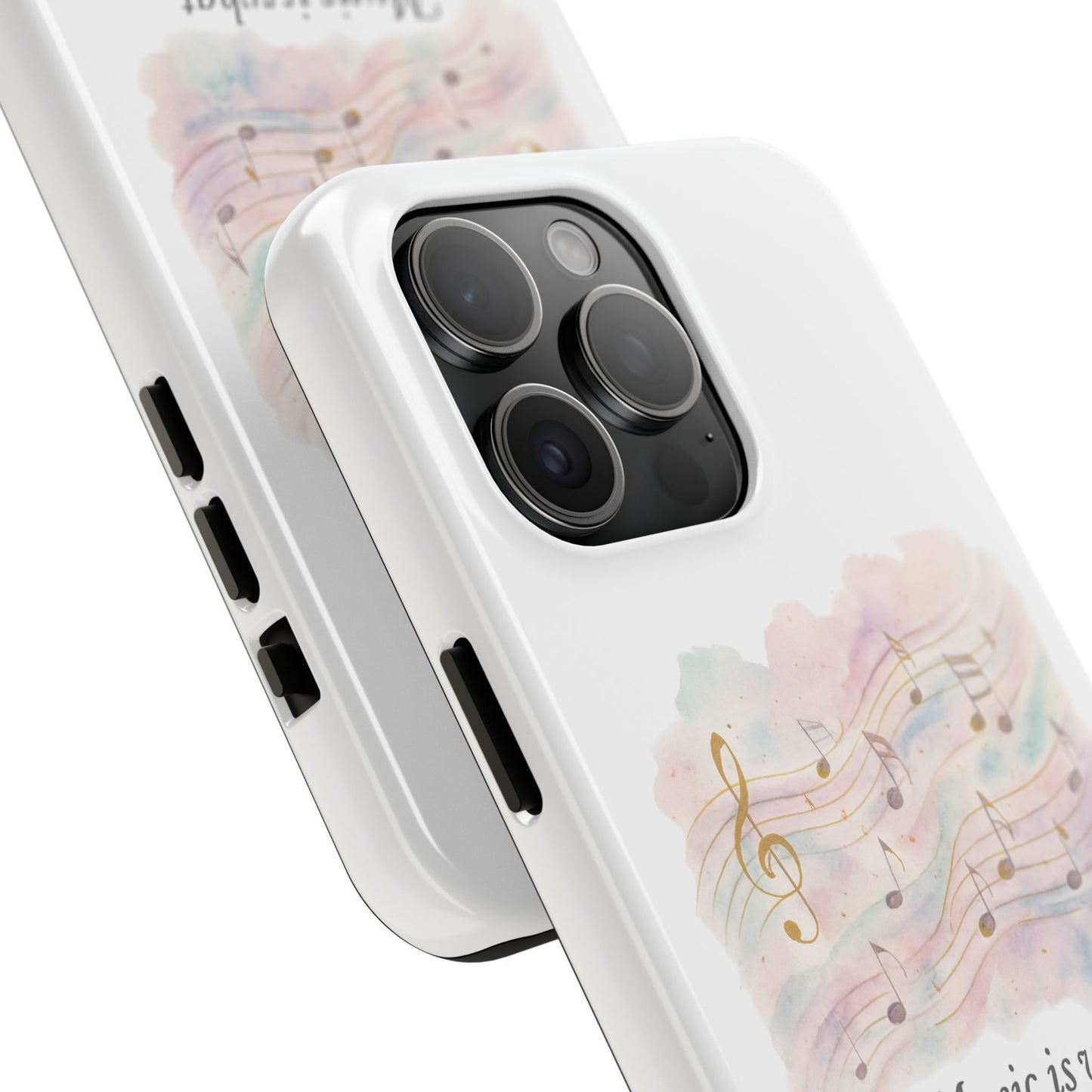 Music Quote Tough Phone Case — "Music is what feelings sound like"