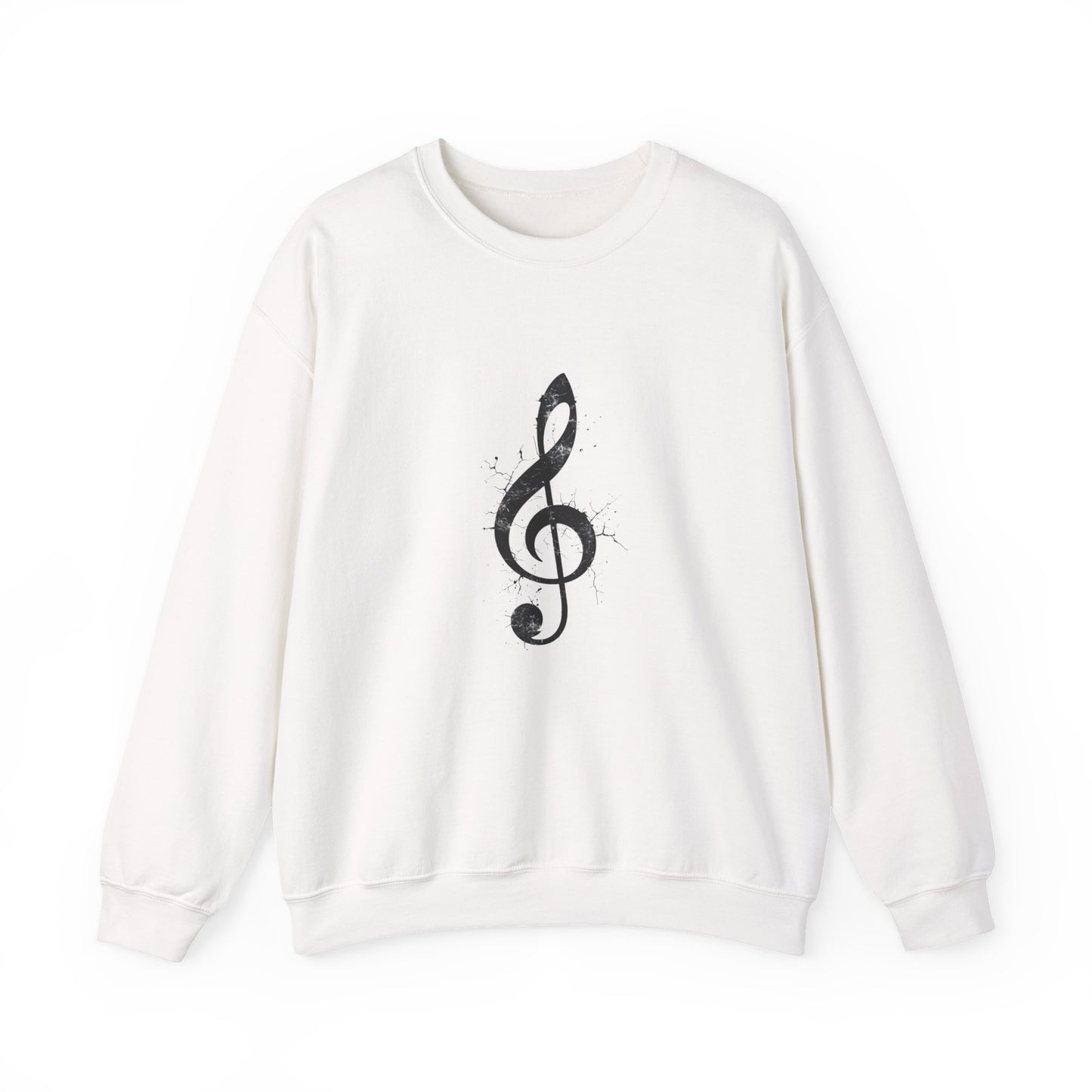 Music Lover Treble Clef Crewneck Sweatshirt