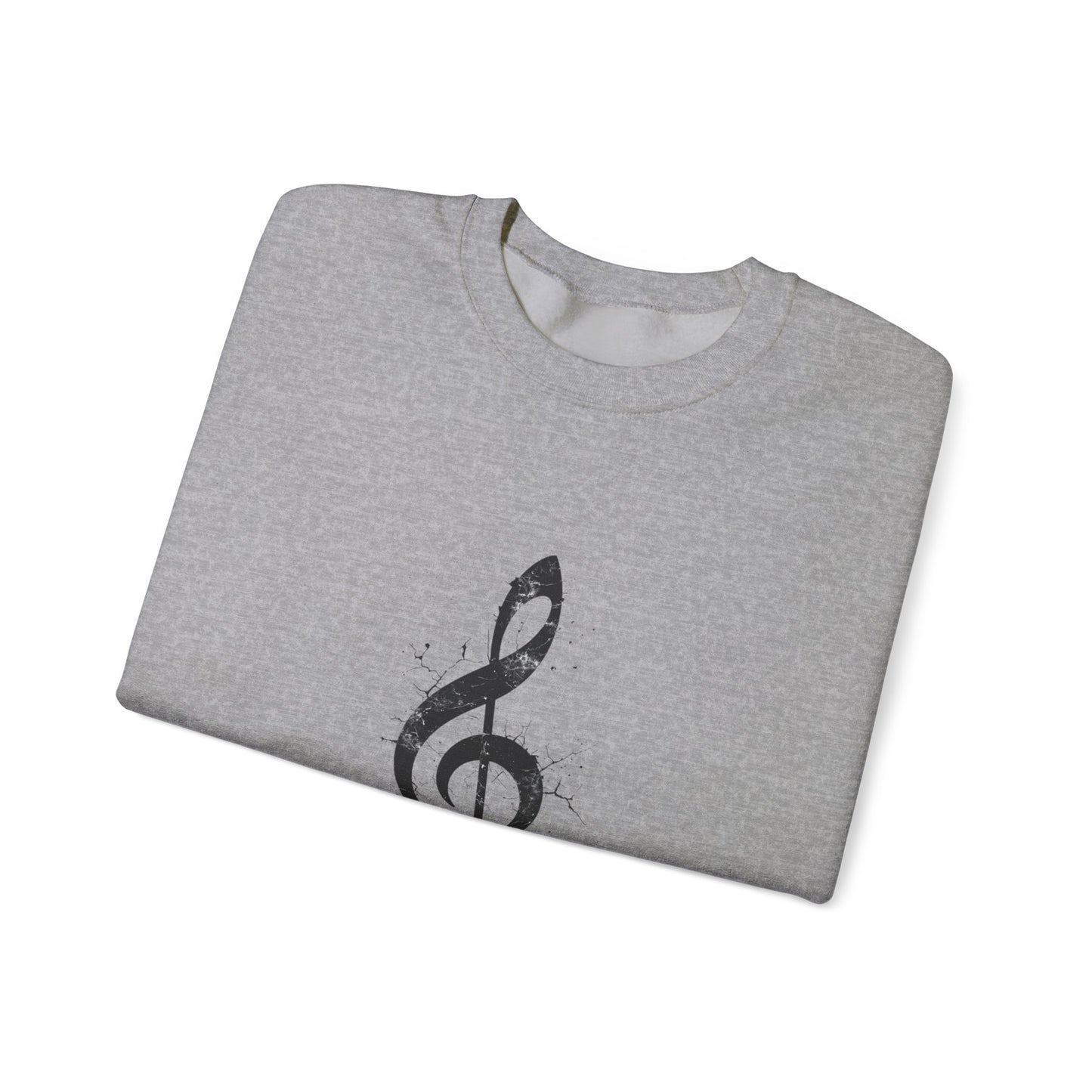 Music Lover Treble Clef Crewneck Sweatshirt