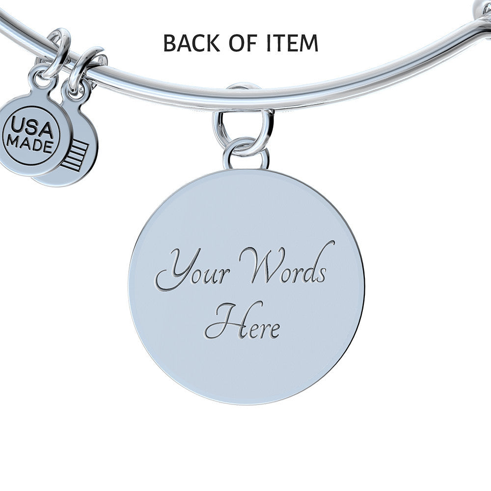 Find Your Rhythm – Motivational Engraved Bracelet for Musicians, Dancers & Dreamers